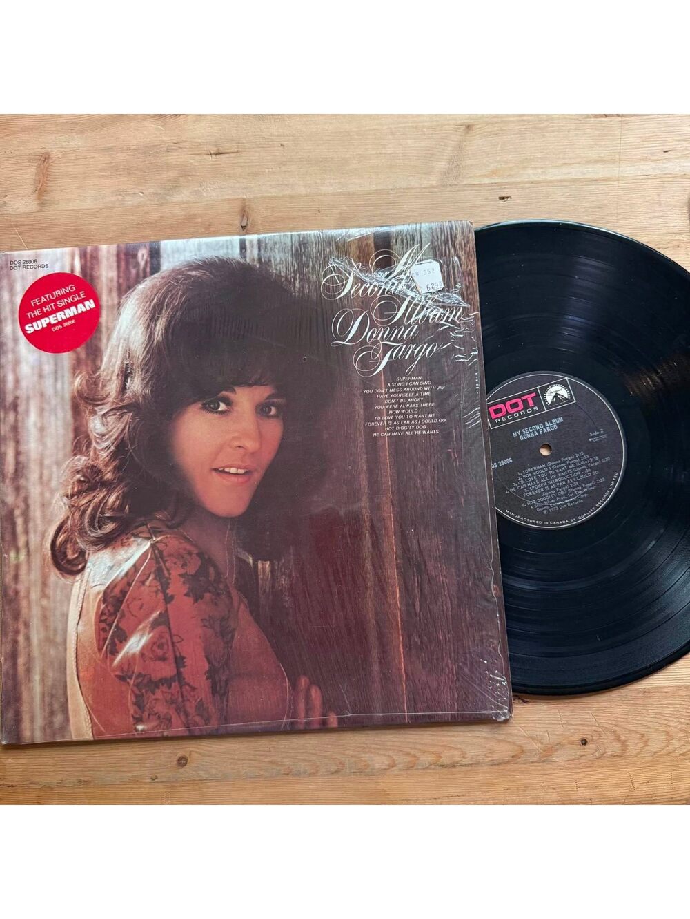 Donna Fargo - My Second Album 33rpm VG+ VR25